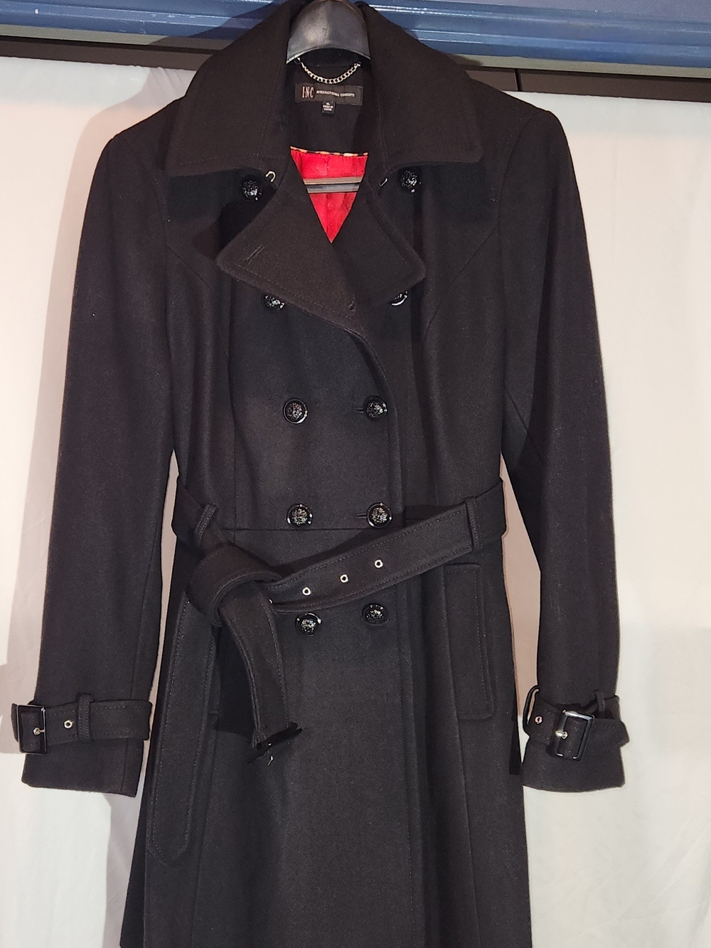 Sassy Black Trench